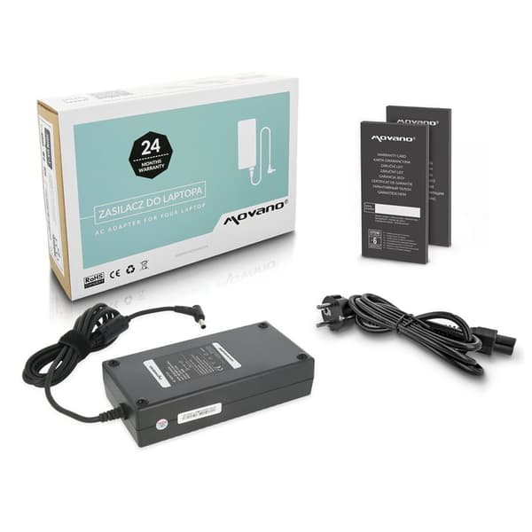 Oplader til Asus 19.5v 9.23a 180W 6.0x3.7mm
