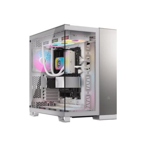 CORSAIR 6500X - mid tower - utökad ATX Grå, Vit