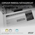 Miniatyrbild 6 av 11: Strömtillförsel Corsair CP-9020293-EU ATX 850 W 80 Plus Gold