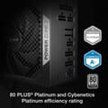 Miniatyrbillede 9 af 11: Strømforsyning Be Quiet! BP007EU ATX 850 W RoHS CE 80 PLUS Platinum WEEE BSMI CB