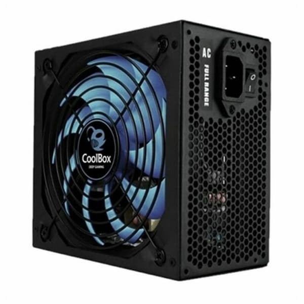 Strømforsyning CoolBox DG-PWS800-85B 800 W ATX Sort Sort