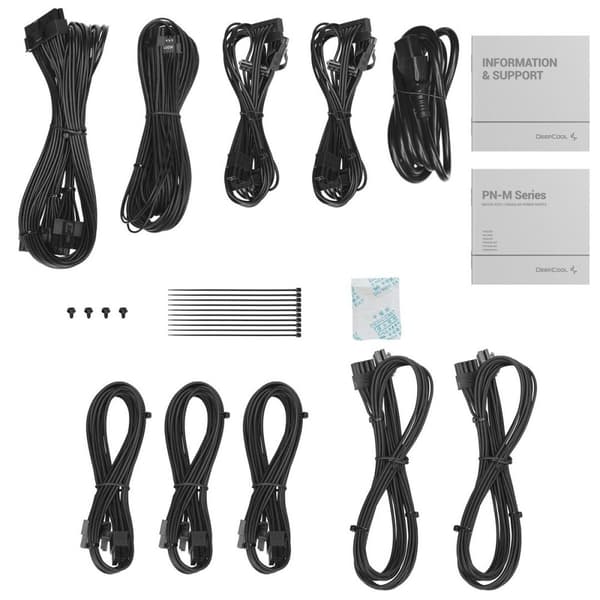 Strømforsyning DEEPCOOL R-PN850M-FC0B-EU ATX 850 W 80 Plus Gold RoHS CE WEEE