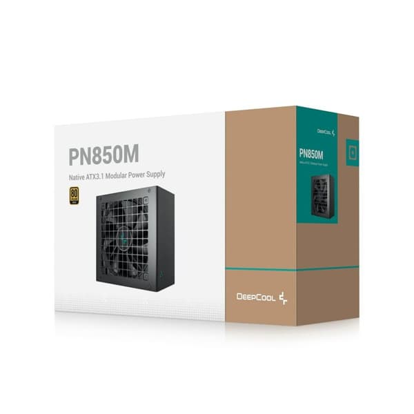 Strømforsyning DEEPCOOL R-PN850M-FC0B-EU ATX 850 W 80 Plus Gold RoHS CE WEEE