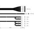 Miniatyrbillede 5 af 6: Strømforsyning Akyga AK-B1-420 420 W ATX RoHS CE REACH