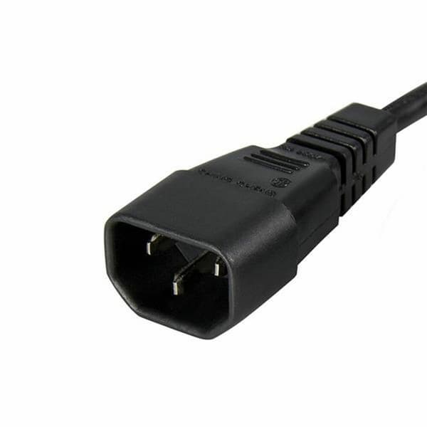 Strømkabel Startech PXT1001M Sort