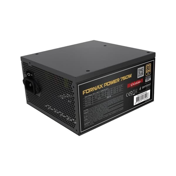 Strømforsyning GEMBIRD CCC-PSUGOLD-750W