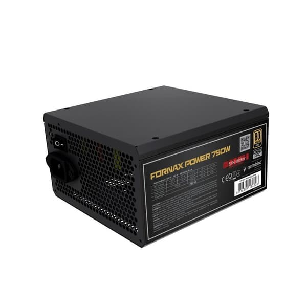 Strømforsyning GEMBIRD CCC-PSUBRONZE-750W
