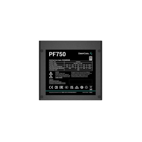 Strømforsyning DEEPCOOL PF750 ATX 750 W 80 PLUS White