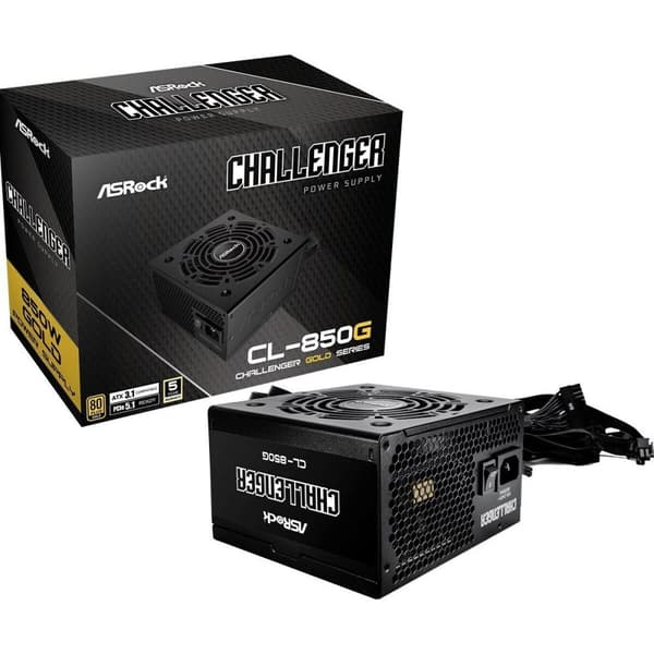 Strømforsyning ASRock 90-UXC085-GNEAAA ATX 850 W 80 Plus Gold