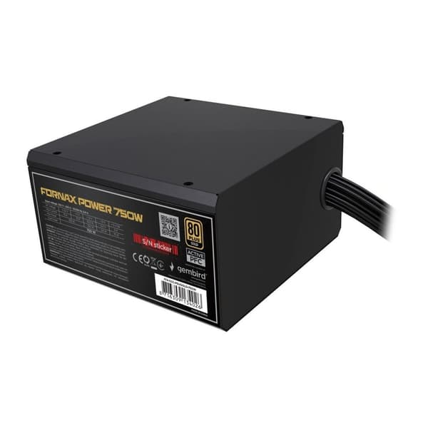 Strømforsyning GEMBIRD CCC-PSUBRONZE-750W