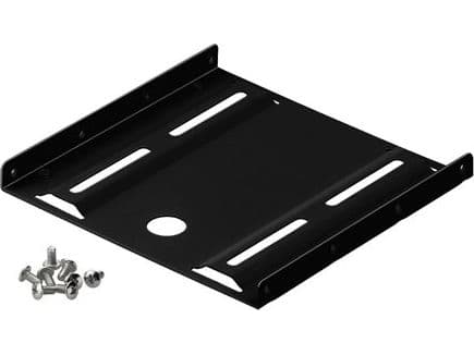 Goobay 93990, Universal, Monteringsfäste för HDD, Svart, 2.5", CE, 100 mm