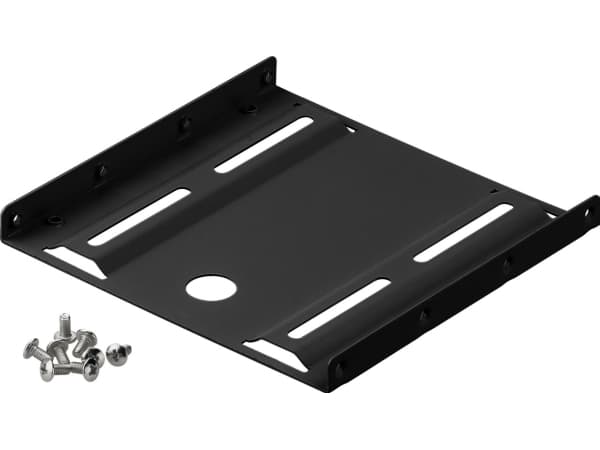 Goobay 93990, Universal, Monteringsfäste för HDD, Svart, 2.5", CE, 100 mm