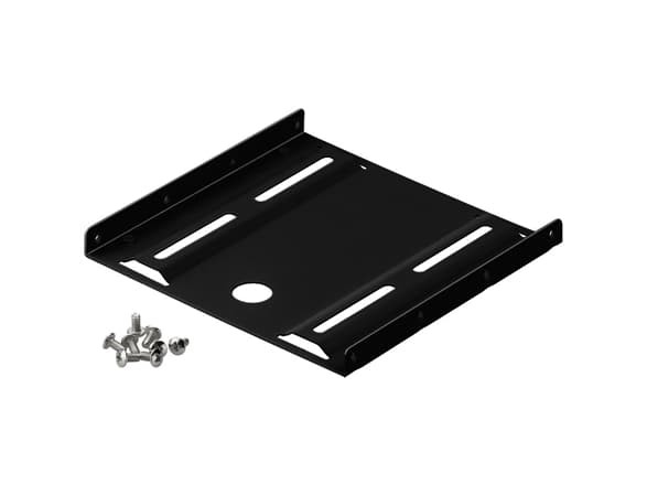 Goobay 93990, Universal, Monteringsfäste för HDD, Svart, 2.5", CE, 100 mm