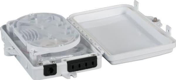 EFB Elektronik FTTH-BOX-OUT-3, LC/SC, Grå, 1 stykker