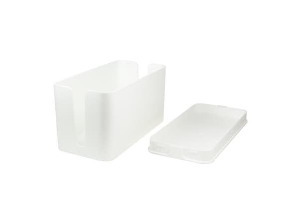 LogiLink KAB0061, Kabelboks, Plast, Hvit