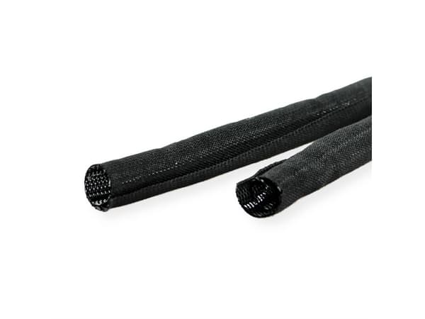 VALUE 19.08.3155, Kabelstrumpa, Bord, Polyester, Svart