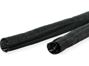 VALUE 19.08.3155, Kabelstrumpa, Bord, Polyester, Svart