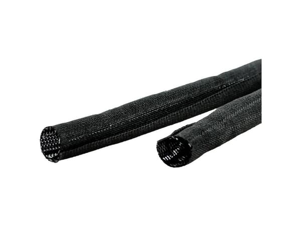 VALUE 19.08.3155, Kabelstrumpa, Bord, Polyester, Svart