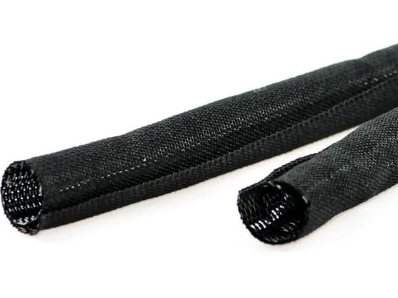 VALUE 19.08.3155, Kabelstrumpa, Bord, Polyester, Svart