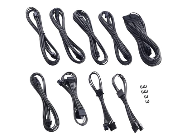 CableMod PRO ModMesh RT-Series Cable Kit - Strømkabelsett - karbon