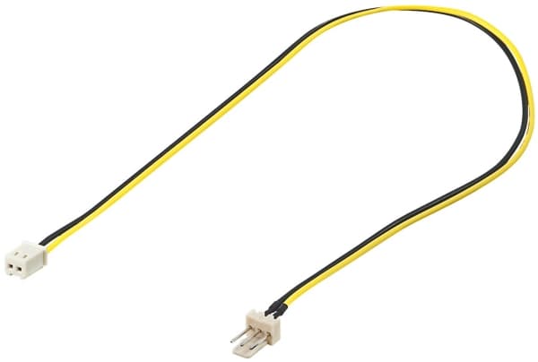 Goobay 93628, 0,3 m, 3-pin, 2-pin, Hankjønn, Hunkjønn, Rett