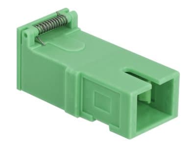 Delock - Kabelmuffe - grønn - 1 port (en pakke 4)