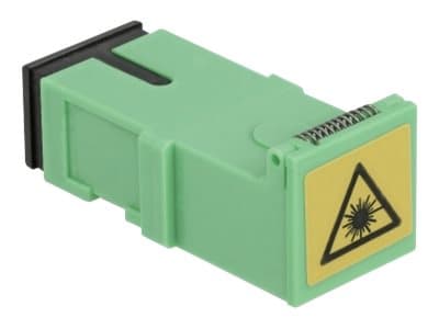 Delock - Kabelmuffe - grønn - 1 port (en pakke 4)