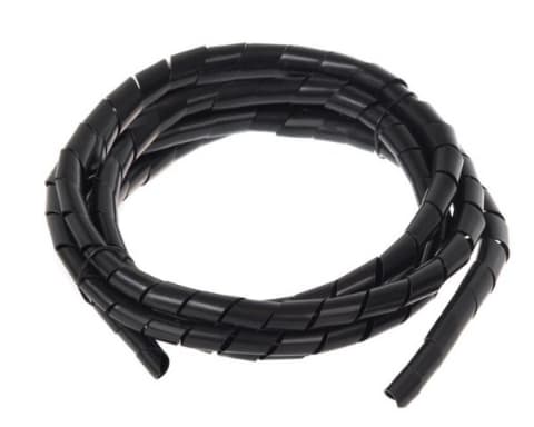Maclean MCTV-686, Sort, Polypropylen (PP), 16 mm, 3 m