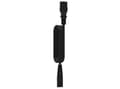 Miniatyrbilde 2 av 2: Flexson - Strømkabel - Europlug (hann) rett til power IEC 60320 C7 vinklet - 35 cm - svart - Europa