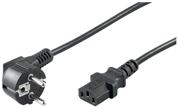Goobay 68604, 1,5 m, Strømplugg type F, C13 kopling, H05VV-F3G, 250 V
