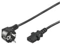 Miniatyrbilde 1 av 5: Goobay 68604, 1,5 m, Strømplugg type F, C13 kopling, H05VV-F3G, 250 V