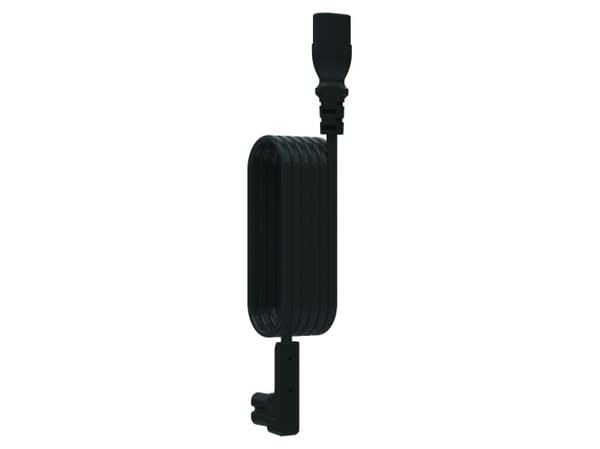 Flexson - Strømforlengelseskabel - 5 m - svart - Europa - for Sonos One, PLAY:1