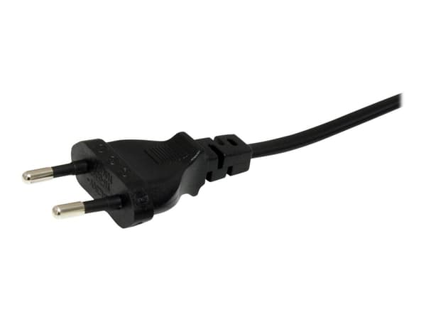 StarTech.com PXTNB2SEU1M virtajohto Musta 1 m CEE7/16 C7 liitin