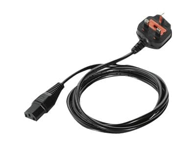 Äärimmäiset verkot - Virtajohto - Virta IEC 60320 C13 - BS 1363 (naaras) - 1,8 m - 90° pistokeliitäntä - P/N:lle: PWRS-14000-148R, PWRS-14000-241R