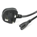 Miniatyrbilde 5 av 5: StarTech.com PXTNB2SUK1M strømkabel Sort 1 m BS 1363 C7 kopling