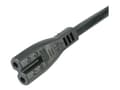 Miniatyrbilde 2 av 5: StarTech.com PXTNB2SUK1M strømkabel Sort 1 m BS 1363 C7 kopling