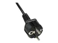 Miniatyrbilde 3 av 5: StarTech.com PXTNB3SEU1M strømkabel Sort 1 m CEE7/7 C5 kopling