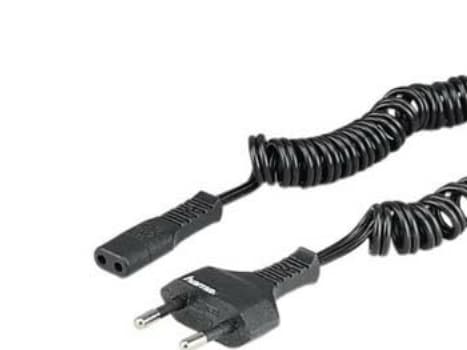 Hama Universal Shaver Cable, 1,4 m, Black, 1,4 m