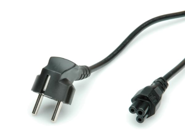 ROLINE 1,8m IEC320 C5 - CEE 7/7, 1,8 m, C5-liitin, CEE7/7, 250 V, 2,5 A