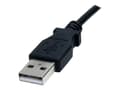 Miniatyrbild 3 av 5: StarTech.com 2m USB to Type M Barrel Cable - USB to 5.5mm 5V DC Cable - USB to Barrel Jack 5V DC Plug (USB2TYPEM2M) - Strömkabel - USB (endast ström)