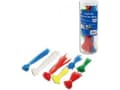 Miniatyrbilde 4 av 5: LogiLink KAB0017, Nylon, Blå, Grønn, Rød, Hvit, Gult, 200 mm, 36 mm