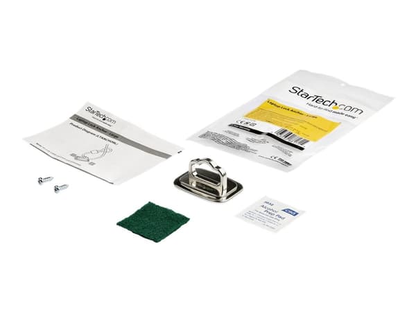 StarTech.com LTANCHORL, Terästä, Hopea