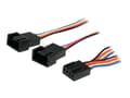 Miniatyrbilde 2 av 5: StarTech.com 12in 4 Pin Fan Power Splitter Cable - F/M - 1ft Fan Y Cable - 1ft 4-pin Fan Splitter Cable (FAN4SPLIT12) - Viftestrømsplitter - 4-pins P