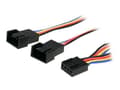 Miniatyrbilde 1 av 5: StarTech.com 12in 4 Pin Fan Power Splitter Cable - F/M - 1ft Fan Y Cable - 1ft 4-pin Fan Splitter Cable (FAN4SPLIT12) - Viftestrømsplitter - 4-pins P