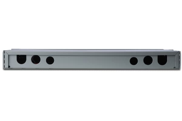 DIGITUS Professional DN-96321/9 - Fiberoptisk skarvlåda - SC Duplex SM X 12 - grå, RAL 7035 - 1U - 19"