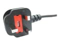 Pikkukuva 2 / 5: StarTech.com 6ft (2m) UK Laptop Power Cable, BS 1363 to C5 Clover Leaf, 2.5A 250V, 18AWG, Notebook/Laptop Replacement Cord, Printer Cable, UK Laptop
