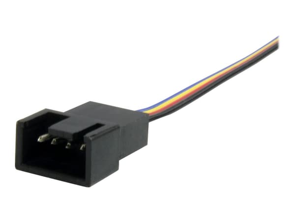 StarTech.com 12in 4 Pin Fan Power Extension Cable - M/F - Fan power extension cable - 4 pin PWM (M) to 4 pin PWM (F) - FAN4EXT12 - Forlengelseskabel