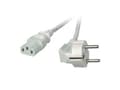 Pikkukuva 4 / 5: ASSMANN - Johdinsarja - IEC 60320 C13 til CEE 7/7 (han) - AC 250 V - 2,5 m - formet - lajittelu