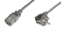 Pikkukuva 5 / 5: ASSMANN - Johdinsarja - IEC 60320 C13 til CEE 7/7 (han) - AC 250 V - 2,5 m - formet - lajittelu