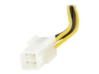 StarTech.com 6 Inch 4 Pin to 8 Pin EPS Power Adapter with LP4 - F/M - ATX to EPS Power Adapter (EPS48ADAP) - Strömadapter - 4 pin ATX12V (hona) till